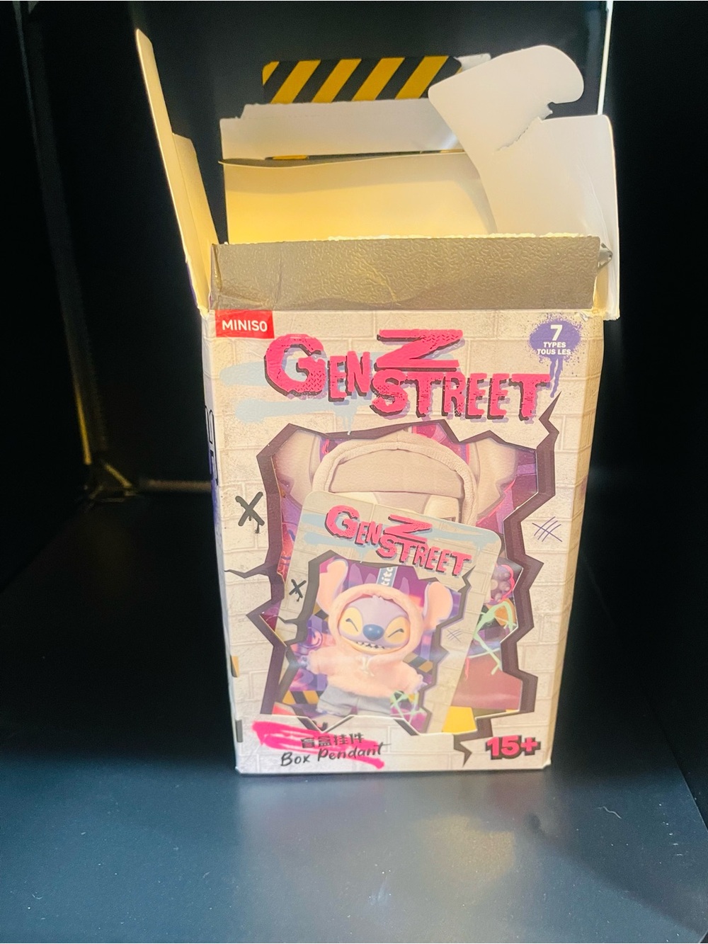 MINISO Gen Street Collectible Box Pendant - Pink